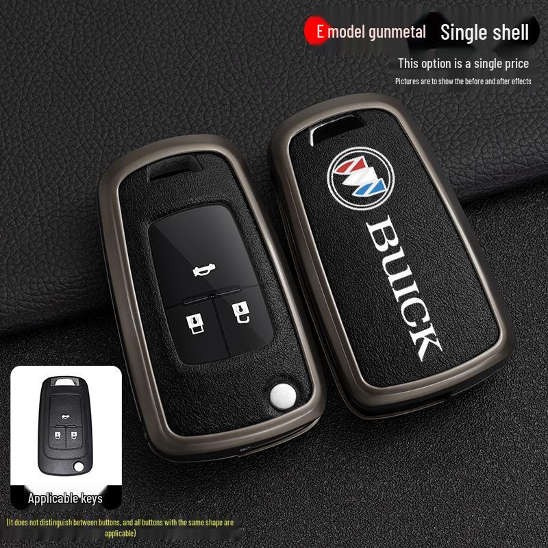 2021 Buick Excelle Key Cover: New GT Buckle Car Folding Metal Shell for Men