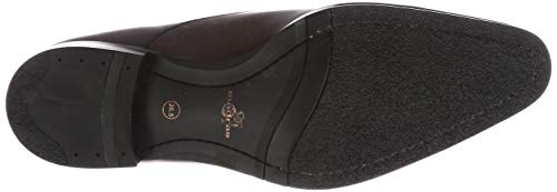 Madras Men's Lace-Up Elegant Business Shoes, M419, Dark Brown-Red, Size 24.5cm, 2.5E