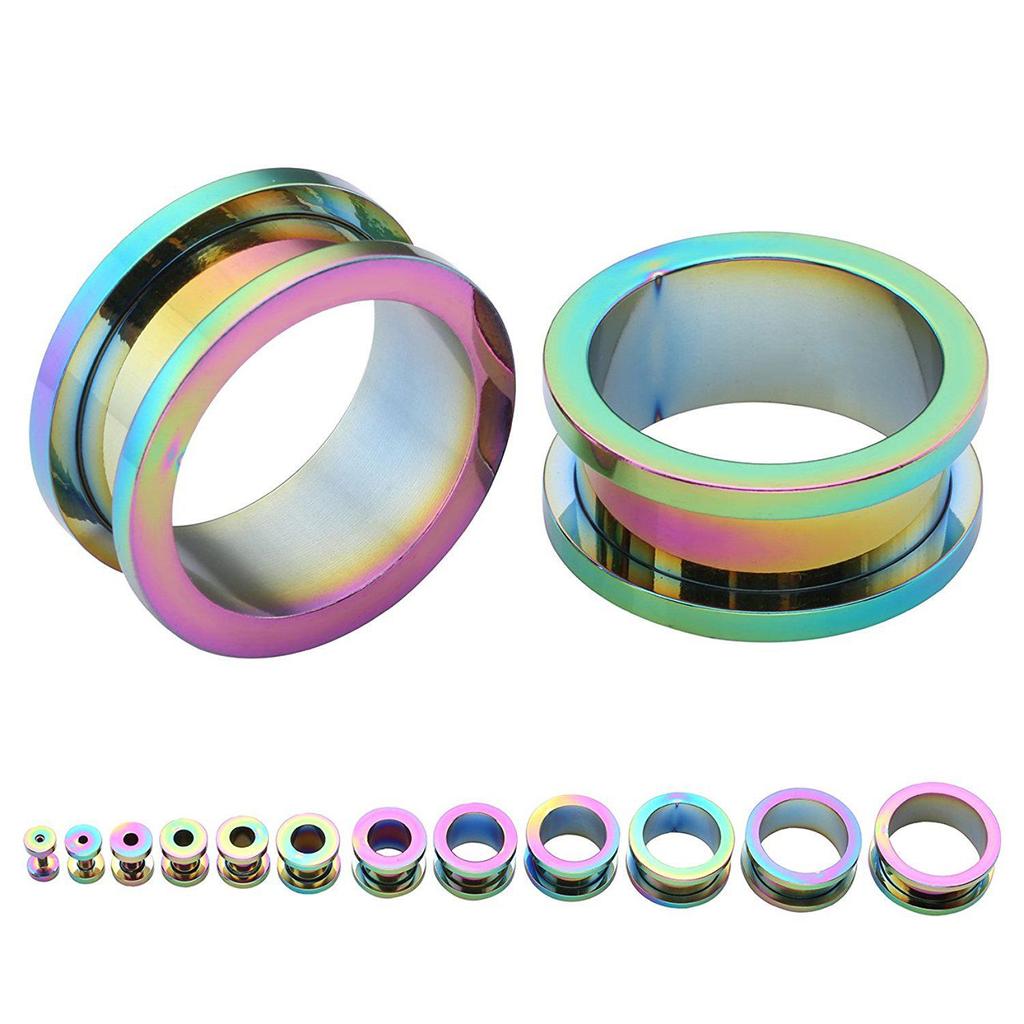 316L Нержавеющая сталь Расширитель уха Шкив - Популярный аксессуар для пирсинга тела.