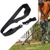 Double Shoulder Strap Side-Mounted Lawn Mower Backpack Accessory