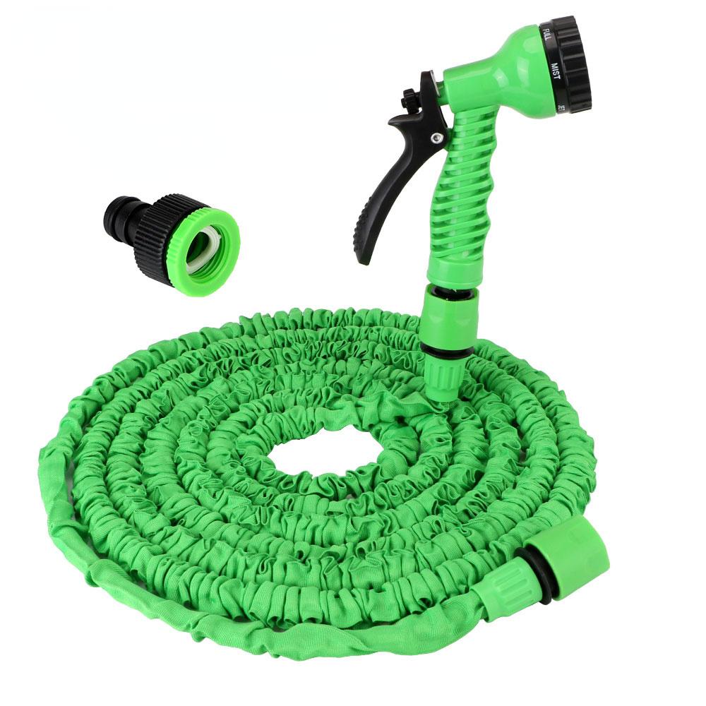 Садовый шланг, регулируемый водяной пистолет, пенопласт высокого давления, автомобильный шланг для мытья сада, распылитель, расширяемый водяной шланг