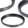 Aluminum Alloy 67mm To 77mm Step Up Ring Lens Filter Stepping Adapter Black