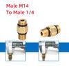 1Pcs Pipe Fitting Male Female Adapter Transitional Joints  for High Pressure Washer Torch