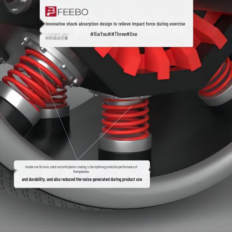 Умное автоматическое abdominal wheel FEEBO с возвратом