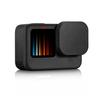 PULUZ для GoPro HERO12 Black /11 Black /10 Black /9 Black Мягкий ТПУ Резиновый Устойчивый к царапинам Защитный Колпачок Крышка для Объектива Камеры(черный)
