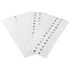 A-Z Sticky Tabs White Book Tabs 8 sheet Index Tabs  Notebooks