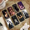 Чехол для телефона Pop-Nessa Barrett для iPhone 17,16,15,14,13,12,11 Plus,Pro Max,XS,Мягкий силиконовый черный чехол