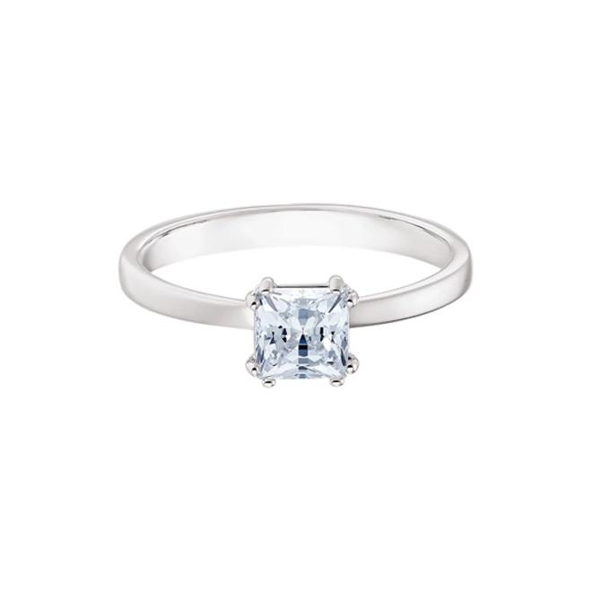Swarovski Attract Elegant Luxury Metal Ring Women rings Platinum-Plated 5402444+5402435+5372880