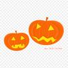 Halloween Pumpkins Pumpkin Jack O' Lantern Iron On Heat Transfer Printing Vinyl Patches Sticker for Clothes DIY Appliques Washable Patches