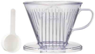 Kalita Kalita кофеварка с широкими полями для 4-7 человек, прозрачное пластиковое капельное оборудование, стильный кемпинг, кофейня на открытом воздухе, антикварный свадебный подарок