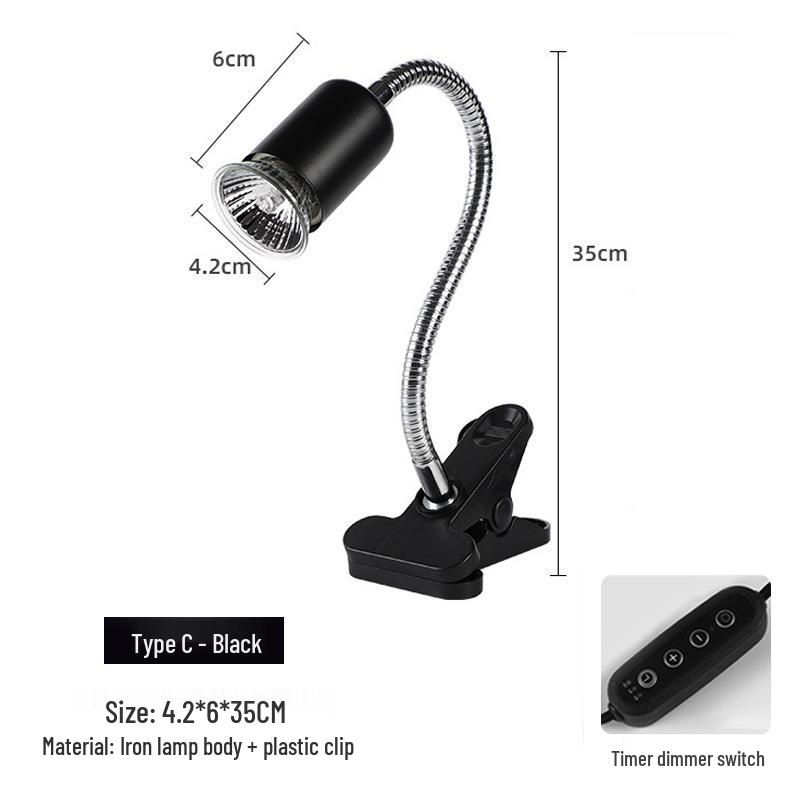 Full Spectrum UVB Heat Lamp for Reptiles - Ideal for Turtles and Lizards