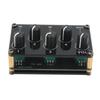 Audio Mixer 4 Input 1 Output Mini Sound Board Console Portable Passive Stereo Audio Mixer