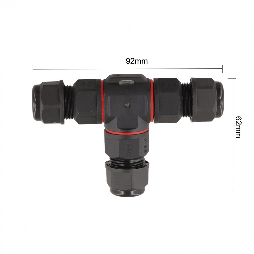 Connector Black For Stage Lighting LED Light Navigation