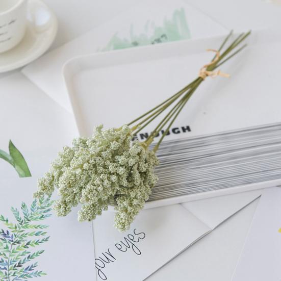 1 букет искусственных лавандовых неувядающих сохраняющих свежесть искусственных шелковых цветов для дома искусственные цветы