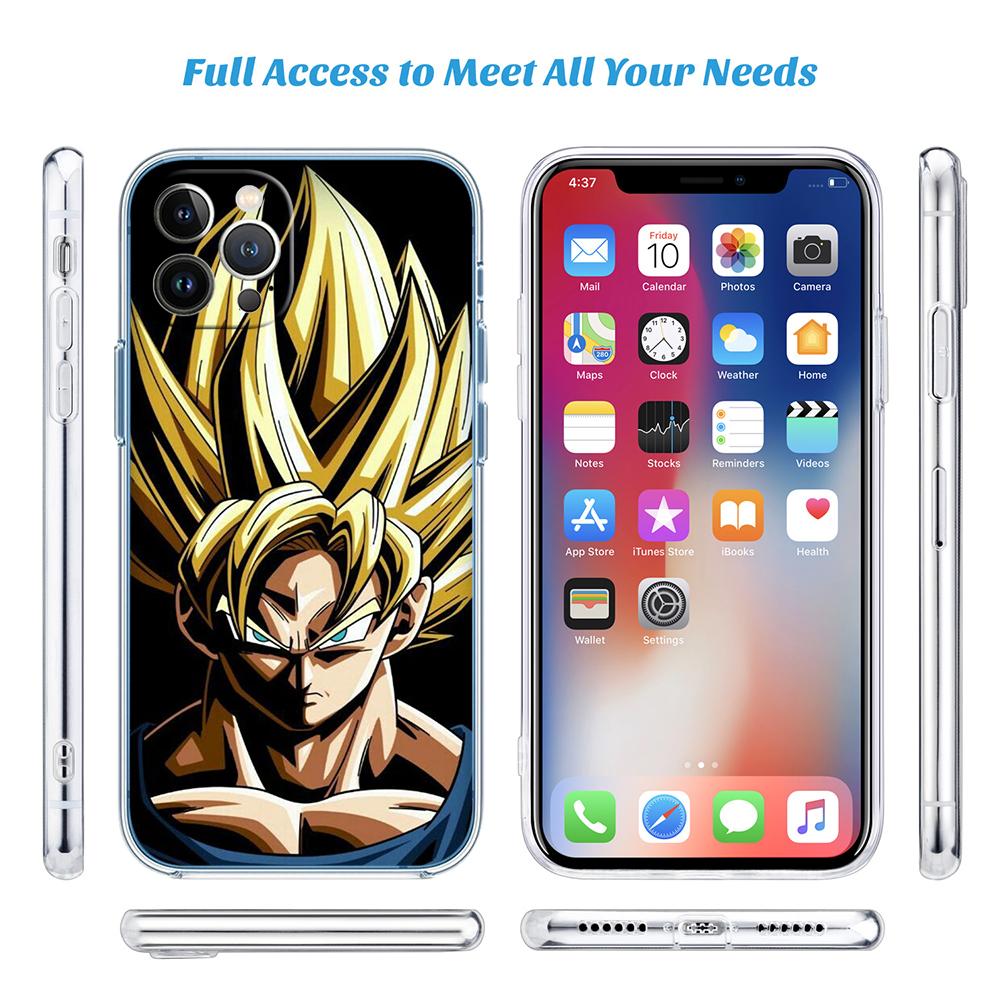 LO37 Dragon Ball Goku Phone Case for LG K22 K30 K40 K40S K41 K42 K50 K50S K51 K51S K52 K61 K62 K71 K92 Q60 Q61 V40 V50 V60