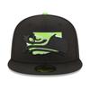 Приталенная кепка New Era 59Fifty - ЛОГОТИП ШТАТА Команды НФЛ