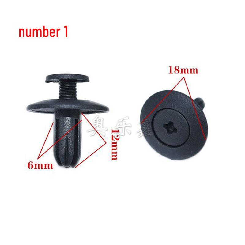 Универсальная резиновая кнопка звукоизоляции автомобиля с пряжкой-защелкой и расширительным винтом