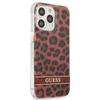 Guess Guhcp13Lhsleor Iphone 13 Pro / 13 6,1 Czerwony/Red Hardcase Leopard