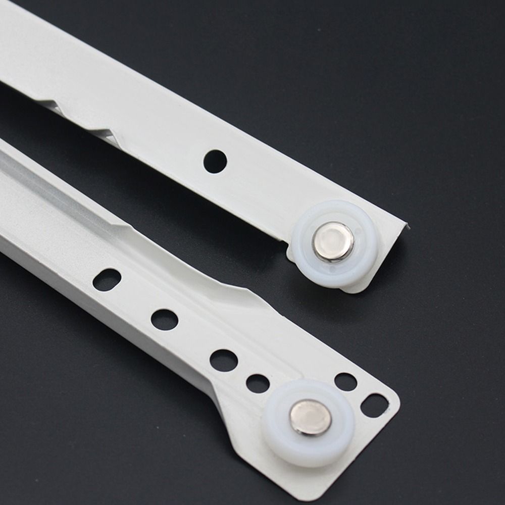 Мебель Две направляющие для шкафа Направляющие для ящиков Компьютерный стол Выдвижные шкафы Ролик для клавиатуры