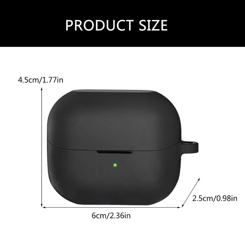 Dustproof Case Cover for Buds 3 Full Protective Silicone Skin Accessory for Women Men