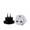 Depoguye EU To Uk Plug ,UK To Europe Travel Socket Converter Adapter,plug Converter 2 Pin To 3 Pin Ac Adapter Uk Plug Adapter