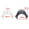 1pcs Motorbikes For Harley Dyna Sportster Softail Motorcycle Laminar Smoked Lip Windshield Windscreen Shield Accessories