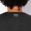 AVIREX DAILY RIB HENLYNECK TEE 6143504 men's L grey