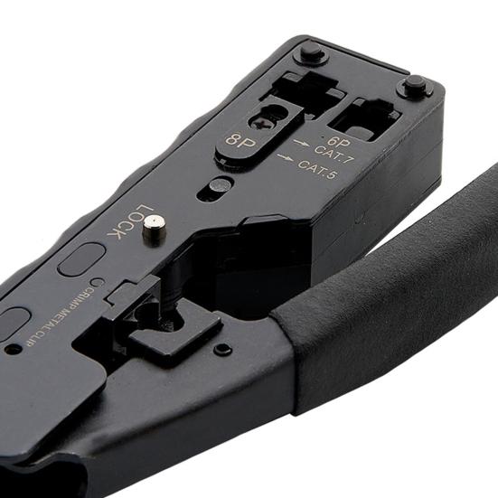 Network Pliers High Hardness Pressure Interface Internet Wire Crimper Cable Stripping Pliers Home Supply