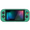 EXtremeRate Custom cover for PlayVital Switch защитный чехол для Switch Lite с защитной пленкой для экрана Glossy Green Lite, (жесткий) - 1 [Хамелеон