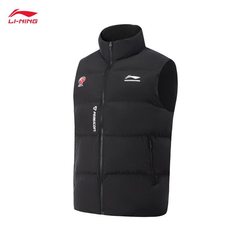 Li-Ning Мужской модный теплый хлопковый жилет AMMV005