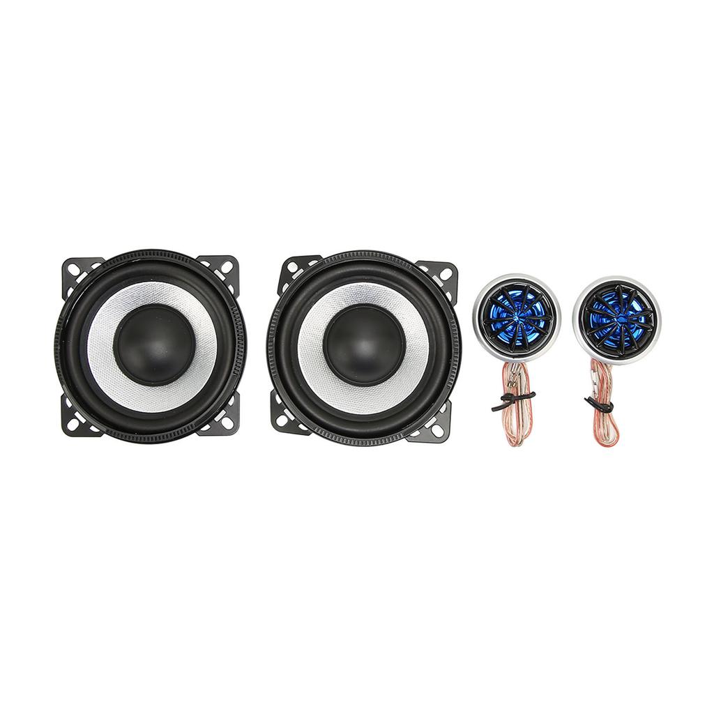 4 шт. Коаксиальный автомобильный динамик 120 Вт 4 дюйма Автомобильный твитер Сабвуфер Динамик для автомобильной грузовой стереосистемы