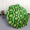 1pc Green Circles PatternAutomatic Open/close Folding Umbrella, Compact Portable Travel Umbrella, Perfect Birthday/Holiday, Cute Umbrella y022