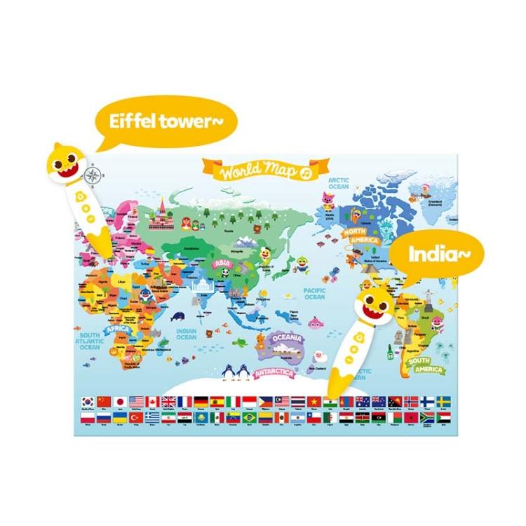 Pinkfong English Baby Shark Pen Детская образовательная игрушка