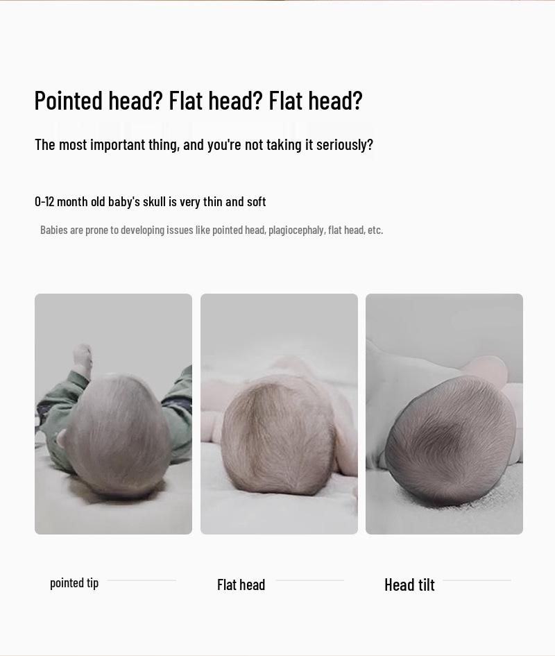 Baby Buckwheat Shaping Pillow for Ages 1-3 - A-Class Newborn and Children's Pillow.