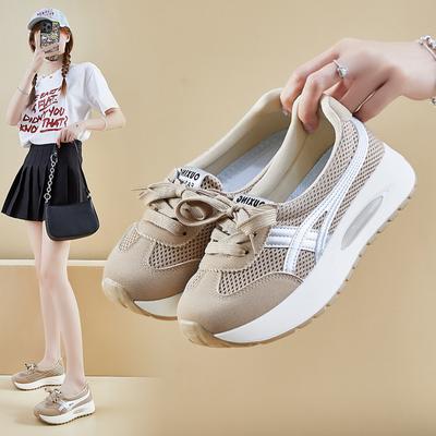 Обувь Форреста Гампа для женщин Весна Новые Толстоподошвенные Увеличивающие рост Студенческие Спортивные Беговые Повседневные Кроссовки