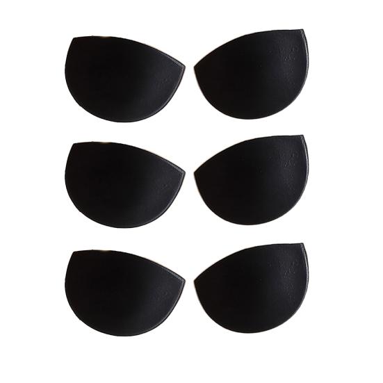 3 Pairs Bra Mat Sweat-proof Anti-slip Invisible Thin Breathable Thickened Breast Support Nipple Covers Strapless Bra Women Breast Petals