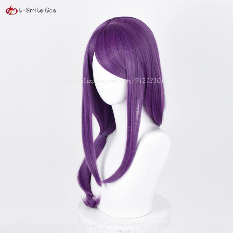 Anime Cosplay Kamishiro Rize Cosplay Wig 70cm Purple Braid Styling Rize Kamishiro Wigs Heat Resistant Synthetic Hair + Wig Cap