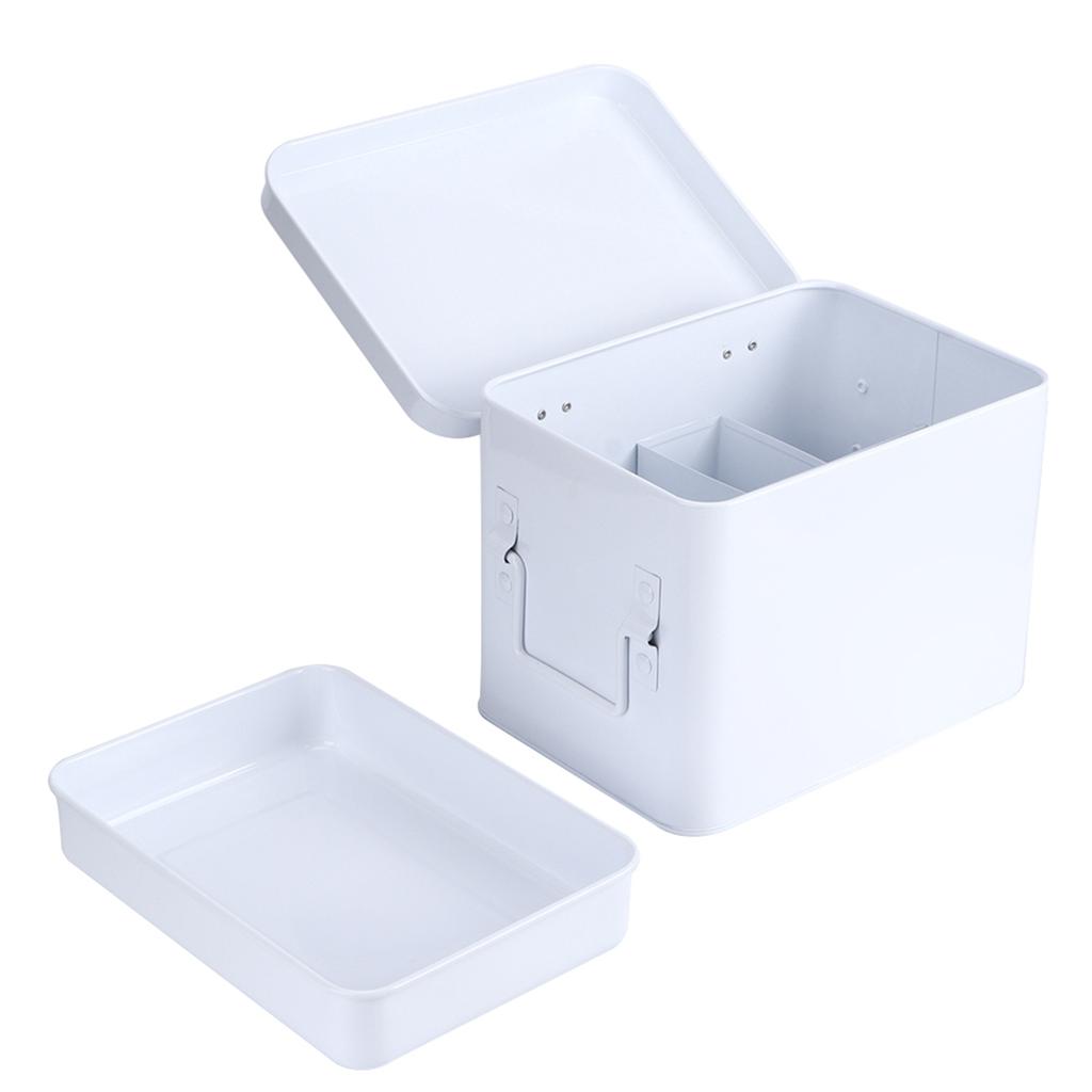 Многофункциональный двухслойный органайзер для хранения семейных аптечек для экстренных случаев домашнего использования