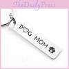 Премиальный брелок из нержавеющей стали для мамы собаки. Идеальный подарок для любителей питомцев на любой случай.