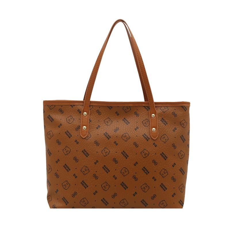 Fashion Trend Shoulder Handbag New Casual Personality Large Capacity Tote Bag Simple Underarm Commuter Bag