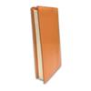 Обложка для книги из мягкой и красивой анилиновой кожи Химедзи, натуральная кожа, закладка в комплекте, формат покетбук, толщина свободная, подарочная коробка в комплекте, оранжевый