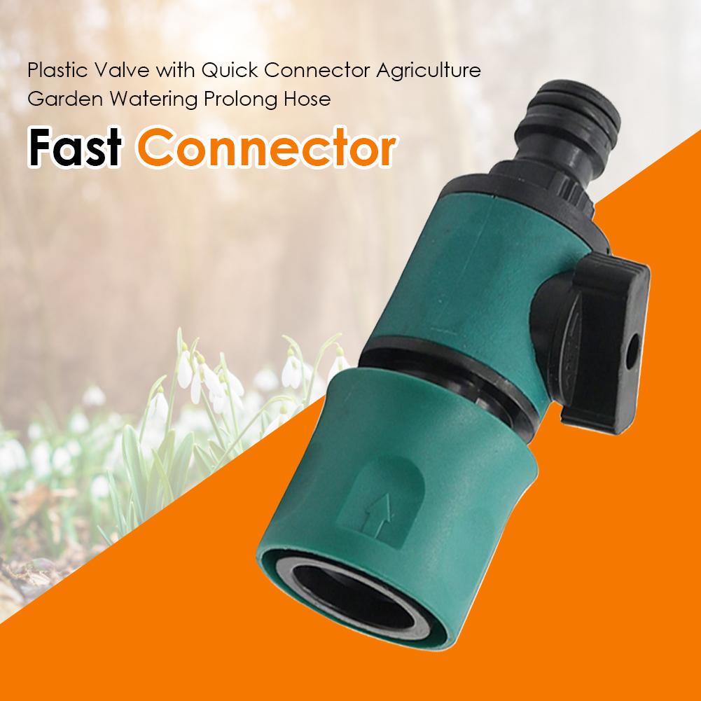 Быстроразъемный соединитель для садового шланга 1/2 3/8 3/4 дюйма, муфта для трубы, соединитель с функцией остановки воды, 16 мм, ремонтный фитинг, фитинг для ирригационной системы