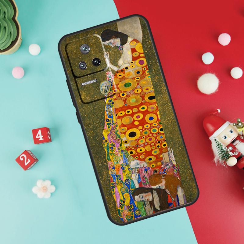 Густав Климт Абстрактная картина Чехол Для Xiaomi 13 12 Lite 11T 12T Pro 12X POCO X3 X5 F5 Pro F4 X4 GT M5s C40 F3 Задняя крышка