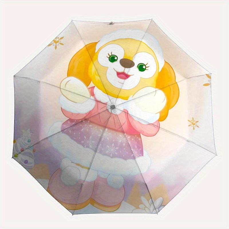 1pc CookieAnnAutomatic Open/close, All-Season Portable Folding Umbrella, Perfect Gift for FriendsSturdy Ribs y250811005