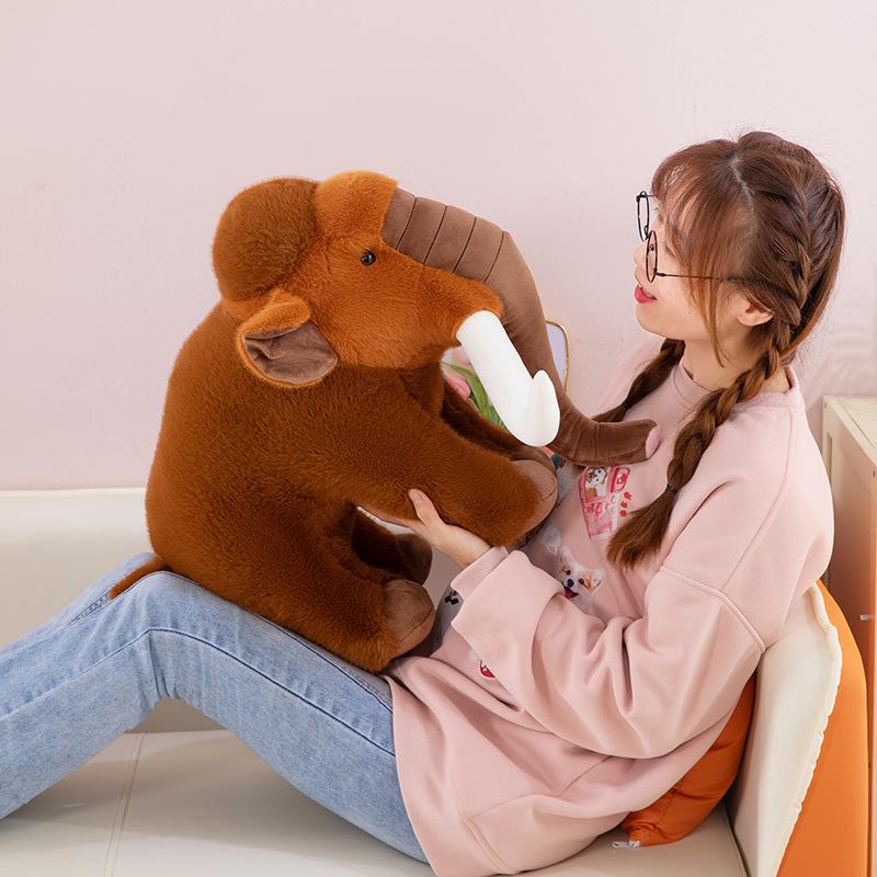 Плюшевые игрушки доисторический мамонт слон оптом кукольный автомат украшение для дома