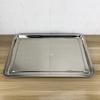 Прямоугольный плоский поднос ZISIZ из нержавеющей стали 304