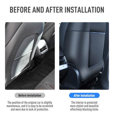 Для Tesla Model 3 Model Y 2022 Seat All Inclusive Anti Dirt Cover Front Seat Child Anti Kick Pads Car