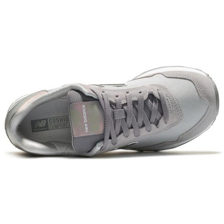 New Balance Женские 515 'Серо-розовый переливающийся' (женские размеры) Серые переливающиеся кроссовки для бега WL515CSB
