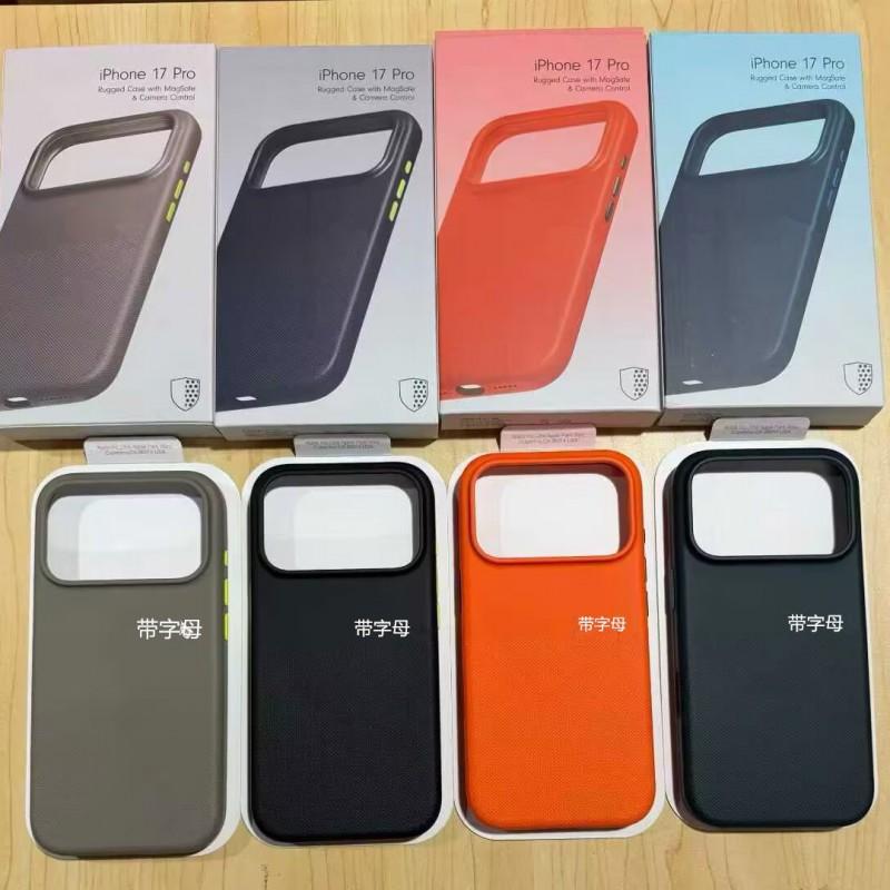 Magnetic Phone Case IPhone 17 Pro Max Soft Edge Dot Shockproof