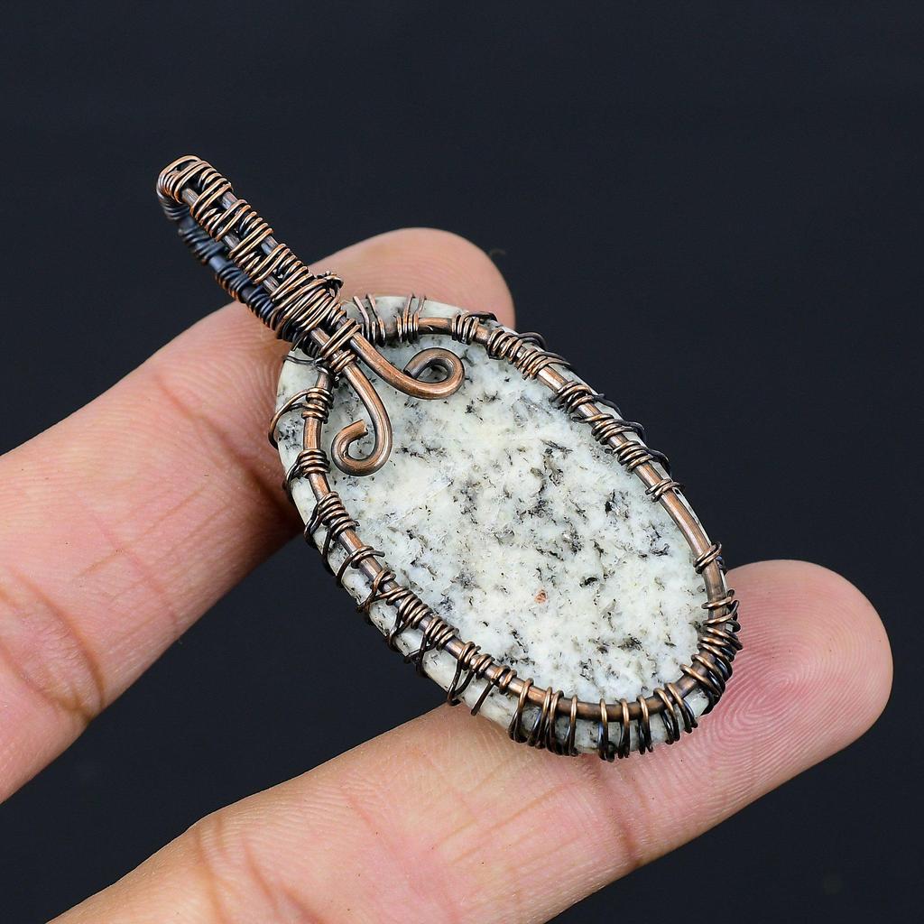 Элегантное Древо Жизни K2 Азурит Драгоценный Камень Чистая Медная Проволока Обернутая Ювелирные Изделия Подвески Ручной Работы